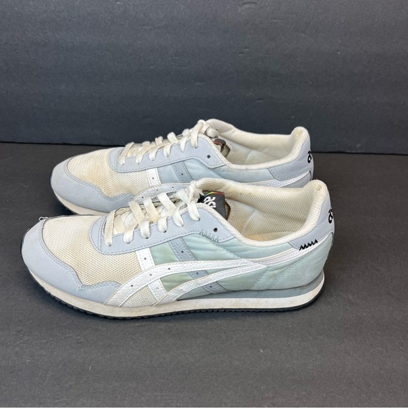 Asics Men's Gray and White Sneakers Size 8.5 - Picture 2 of 8